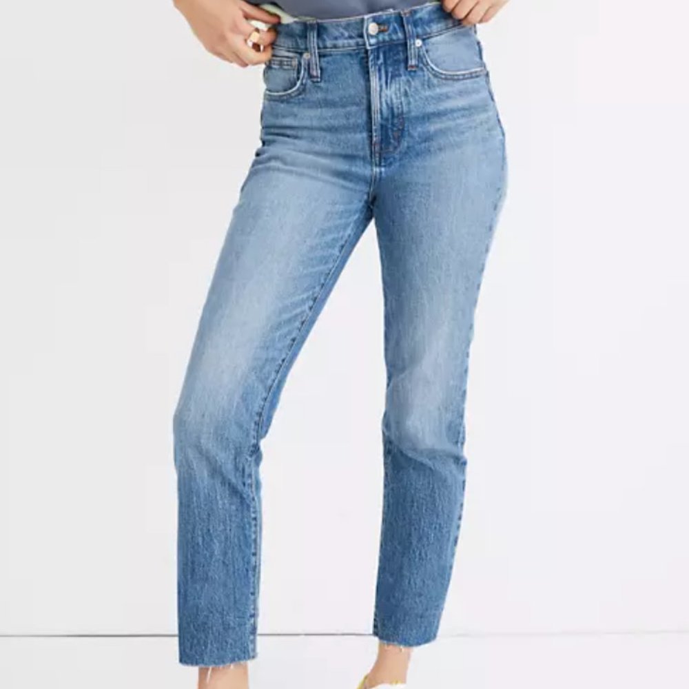 Madewell Perfect Vintage Straight Enmore Wash Jean
